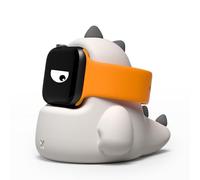 ELETIUO Support de chargeur compatible avec Apple Watch Series Ultra/8/SE2/7/6/SE/5/4/3/2/1 (49 mm, 45 mm, 44 mm, 42 mm, 41 mm, 40 mm, 38 mm),Prend en charge le mode table de nuit, blanc