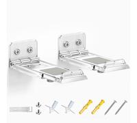 ELETIUO Support mural pour barre de son Samsung, LG, Sony, JBL, Vizio, Sonos et plus encore, profondeur réglable de 8,9 à 15,5 cm, peut supporter jusqu'à 13,6 kg, étagère de barre de son sous TV