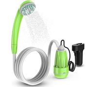 Eletorot Douche Camping, Douche Portable Camping Douche Extérieure avec Batterie Rechargeable, Tente de Camping Douche pour Camping Van, Plage, Bain de Chien