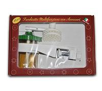 ELETTRO CENTER Art.319 Torchietto, Pom, White, 4 Units