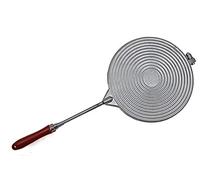 ELETTRO CENTER Art.377 Cuit Piadina Double avec Crochet Fermeture, Fonte d'aluminium, Rouge