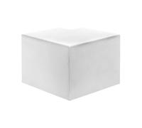 elettrocanali canaux sol - Angulo plat pour canal 60 x 60 mm Blanc
