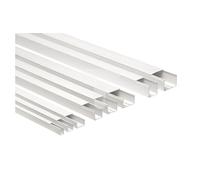 elettrocanali canaux sol - Canal portacable avec couvercle 100 x 100 mm Blanc