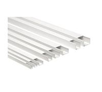 elettrocanali canaux sol - Canal portacable avec couvercle 100 x 40 mm blanc