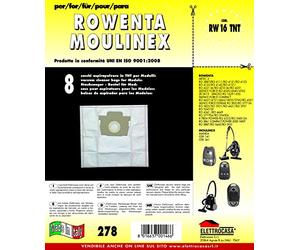 Elettrocasa RW 16 TNT accessorio e ricambio per aspirapolvere A cilindro Sacchet