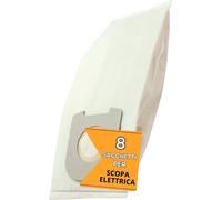 Elettrocasa Sacs d'aspirateur VT25 pour DELONGHI, 8 pièces en TNT