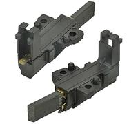ELETTROGEA Kit de 2 brosses à charbon, moteur, coupe droite Rex Electrolux 50265479001, Ariston 194594, Whirlpool 481236248004
