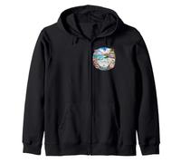 Eleuthera Bahamas Island Atlantique Caraïbes Tropical Pirate Sweat à Capuche