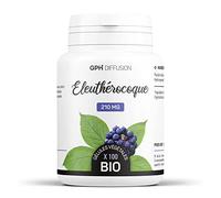 Eleuthérocoque racine BIO | 2100 mg/jour | ÉNERGIE INTELLECTUELLE ET PHYSIQUE | Ginseng Sibérien | 100 Gélules Végétales