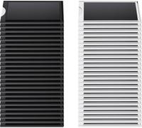 Elevar Pochette pour étiquette aimantée SP-13503884 noir, blanc 100 mm x 40 mm 50 pc(s)