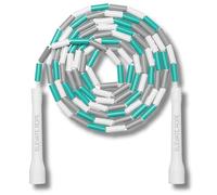 Elevate Rope Corde à Sauter à Perles Réglable 3 m - Apprendre le Rythme & le Contrôle - Corde d’Entraînement Durable pour Cardio, Freestyle & Débutants