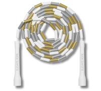 Elevate Rope Corde à Sauter à Perles Réglable 3 m - Apprendre le Rythme & le Contrôle - Corde d’Entraînement Durable pour Cardio, Freestyle & Débutants