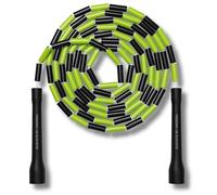 Elevate Rope Corde à Sauter à Perles Réglable 3 m - Apprendre le Rythme & le Contrôle - Corde d’Entraînement Durable pour Cardio, Freestyle & Débutants