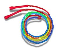 Elevate Rope Corde à sauter avec perles professionnelles - 3 m réglable, perles de qualité et corde en poly - Pour style freestyle, cardio et tours - Convient pour tous les niveaux et utilisation