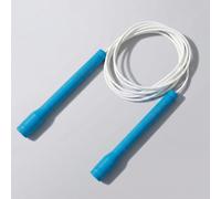 Elevate Rope Corde à Sauter Longue Poignée - Corde à Sauter Professionnelle Réglable pour Cardio, Double Unders et Freestyle - 3 m de long, 4 mm d'épaisseur - PVC durable avec noyau en nylon (Bleu)