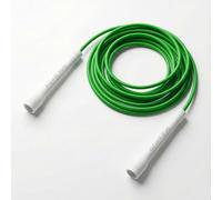 Elevate Rope Corde à sauter MAX (VENOM) - Vert clair - Corde à sauter en PVC durable avec noyau en nylon - 5 mm d’épaisseur - Max. 3 mètres - Poignées robustes 1x blanche, 1x vert clair