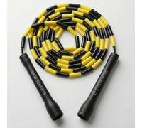 Elevate Rope Corde à Sauter Perlée Réglable 320 cm Débutant Cardio | Perles PVC de 2,5 cm pour le rythme et le contrôle, ne s'emmêle pas, sans roulement