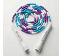 Elevate Rope Corde à Sauter Perlée Réglable 320 cm Débutant Cardio | Perles PVC de 2,5 cm pour le rythme et le contrôle, ne s'emmêle pas, sans roulement