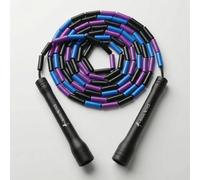 Elevate Rope Corde à Sauter Perlée Réglable 320 cm Débutant Cardio | Perles PVC de 2,5 cm pour le rythme et le contrôle, ne s'emmêle pas, sans roulement