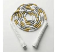 Elevate Rope Corde à Sauter Perlée Réglable 320 cm Débutant Cardio | Perles PVC de 2,5 cm pour le rythme et le contrôle, ne s'emmêle pas, sans roulement