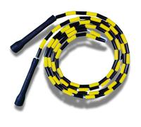 Elevate Rope Corde à sauter professionnelle avec perles de qualité et corde en polyester, réglable, 3 m, pour freestyle, cardio, figures (Venus)