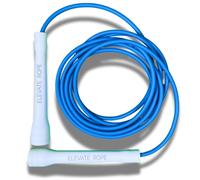 Elevate Rope Corde à sauter professionnelle - Corde à sauter réglable de 3 m, PVC de 5 mm avec noyau en nylon pour cardio, double dessous et crossfit - Corde à sauter durable adaptée à l'intérieur