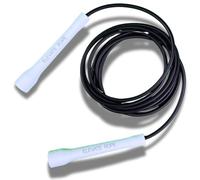 Elevate Rope Corde à sauter professionnelle réglable de 3 m en PVC de 5 mm avec noyau en nylon pour cardio, double unders et crossfit - Corde à sauter durable utilisée pour l'entraînement
