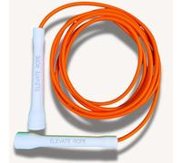 Elevate Rope Sunset Corde à sauter en PVC résistant avec noyau en nylon Orange Épaisseur 5 mm max. 3 m Poignées solides 1 x blanc 1 x orange