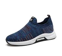 Elevate Shoes Elevateshoes - Chaussures de sport pour homme - En maille - Step Ups - Chaussures de jogging - Plateforme, 011 Dark Blue 6 cm, 38 EU
