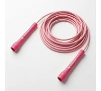 Elevate Speed Rope MAX Corde à sauter professionnelle en PVC résistant avec noyau en nylon - 5 mm - Longueur max. 3 m - Poignées extrêmement solides (rose irisa)