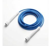 Elevate Speed Rope MAX - Corde à sauter professionnelle en PVC résistant avec noyau en nylon - 5 mm - Longueur max. 3 m - Poignées extrêmement solides (Bleu Royal)
