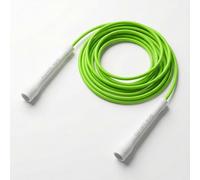 Elevate Speed Rope MAX Corde à sauter professionnelle en PVC robuste avec noyau en nylon, 5 mm, longueur max. 3 mètres, poignées extrêmement solides (Venom Green)