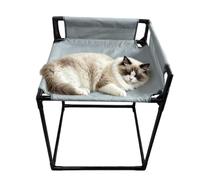 Elevated Cat Bed - Safety Rails Nest, Raised Sleeping