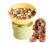 Elevated Cat Bowl - 14x13x13cm Angled Dish, Lightweight PP Feeding Cup, Stable Base Construction With Splash Control | Pet Feeder For Home Corner Area Kittens Puppies And Comfortable Hydration