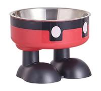 Elevated Cat Bowls, Cat Dish Holder, Large Elevated Cat Bowls, Tilted Raised Food and Water Bowls with Anti-Slip Base, Creative Feeding Bowls for Cats and Dogs, Perfect for Indoor Pets
