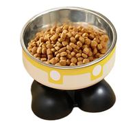 Elevated Cat Bowls, Raised Cat Feeding Bowls, Tilted Cat Bowls, Anti-Slip Cat Bowls, Anti-Slip Elevated Cat Dog Food Bowls, Creative Cat Feeding Bowls for Food and Water, Indoor Cats
