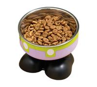Elevated Cat Bowls, Raised Cat Feeding Bowls, Tilted Cat Bowls, Anti-Slip Cat Bowls, Anti-Slip Elevated Cat Dog Food Bowls, Creative Cat Feeding Bowls for Food and Water, Indoor Cats