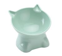 Elevated Cat Bowls - Whisker Friendly 15-Degree Tilt Elevated Cat Food Bowls for Food, Tilted Cat Food Bowls, 5.31inch Shallow Cat Bowl-Raised Cat Food Bowl, Food & Water Shallow Cat Dish