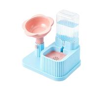 Elevated Cat Dog Feeding Station Purpose Removable Water Dispenser Bow
