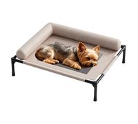 Elevated Dog Bed - Breathable Mesh Cooling Cot | Indoor & Outdoor Pet Bed