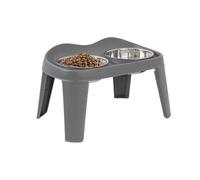 Elevated Dog Bowls, Double Food Water Feeder, Folding Dog Bowl Holder, No-Spill Dog Bowl, Anti-Slip Dog Feeder, Raised Food Bowls For Dogs, Small Medium Dog Feeding Station, Pet Food Water Stand,