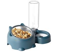 Elevated Pet Feeding Dish | Raised Pet Feeder Bowl | Detachable Pet Feeder Bowl | Cat And Dog Feeding Set | Pet Food And Water Dispenser Durable, Safe Materials Stainless Steel For Pets To Drink Water