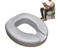 Elevated Toilet Seat Pad Waterproof Soft Riser Cushion Universal Fit