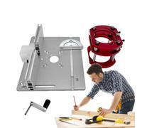 Élévateur à défoncer pour le travail du bois - Échelle transparente | Table de toupie pour le travail du bois, machine de gravure pour le travail du bois, petites machines de découpage