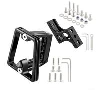 Élévateur à nez cochon en aluminium et support de montage avant pour vélos pliables Brompton pour faciliter la bonne lumière et la géométrie d'installation du rack (noir)