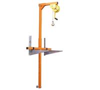 Élévateur d'air extérieur avec treuil manuel et support - Outil de levage lourd pour une installation et un entretien faciles de la climatisation