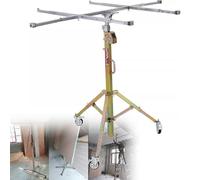 Élévateur de cloison sèche, palan robuste pour plaques de plâtre avec roulettes verrouillables pour la construction et l'utilisation industrielle