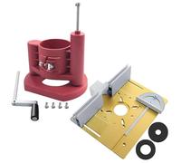 Élévateur de défonceuse en alliage d'aluminium réglable en hauteur, outil de levage ferme, levage robuste, table de défonceuse réglable en hauteur