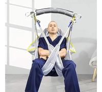 Élévateur de levage pour patient, sangle de sécurité médicale en maille pour transfert complet du corps, utilisation du lit et des toilettes, sangle de levage durable pour une manipulation sûre du