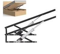 Élévateur de lit électrique avec télécommande, rehausseurs en acier robuste pouvant supporter 600 kg, parfait pour un rangement amélioré et une élévation de la base du divan